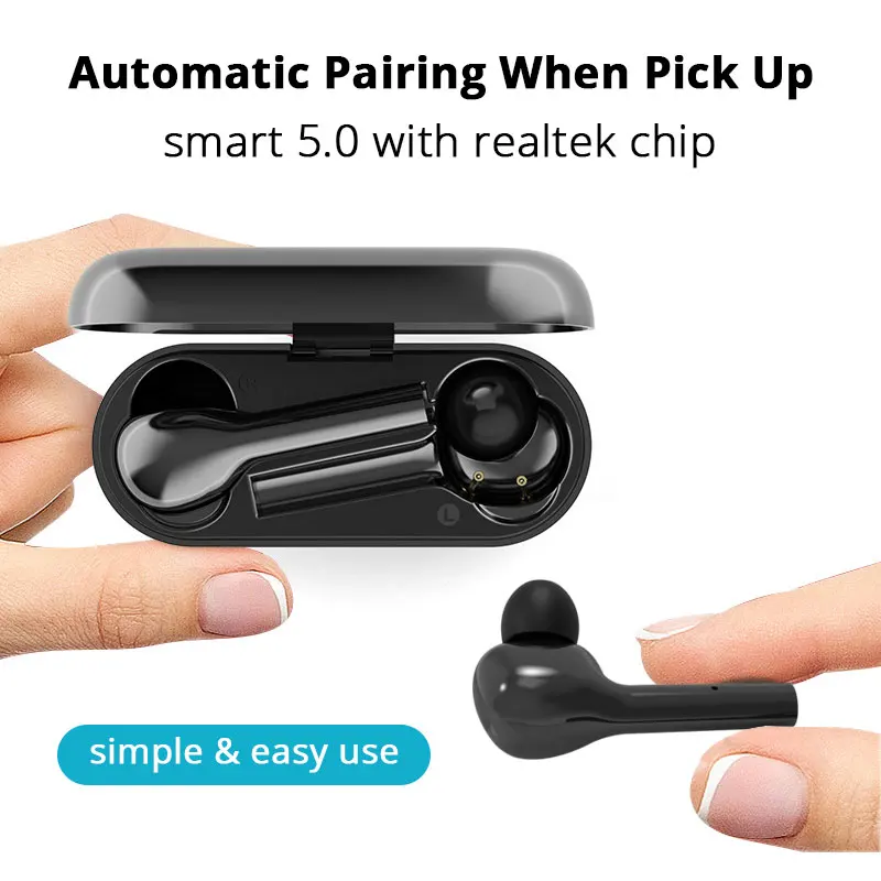 Супер бас TWS наушники Bluetooth Handfree Игровые наушники беспроводные вкладыши Наушники 5,0 спортивные музыкальные сенсорные наушники
