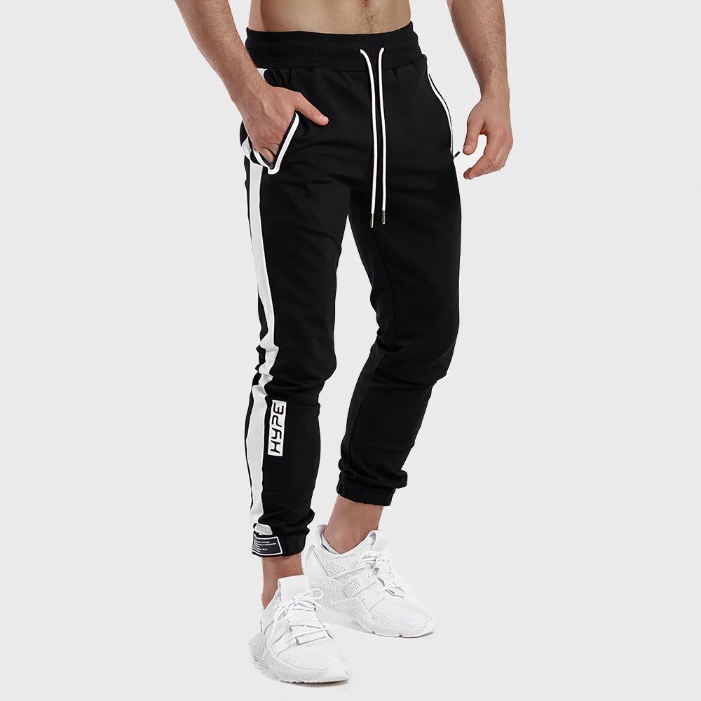 Men Pants Sweatpants Velcro Ankle Fashion Casual Sweat Pants Men Jogger Sports Streetwear Men Pants Sweatpants Velcro Ankle Fashion Casual Sweat Pants Men Jogger Sports Streetwear