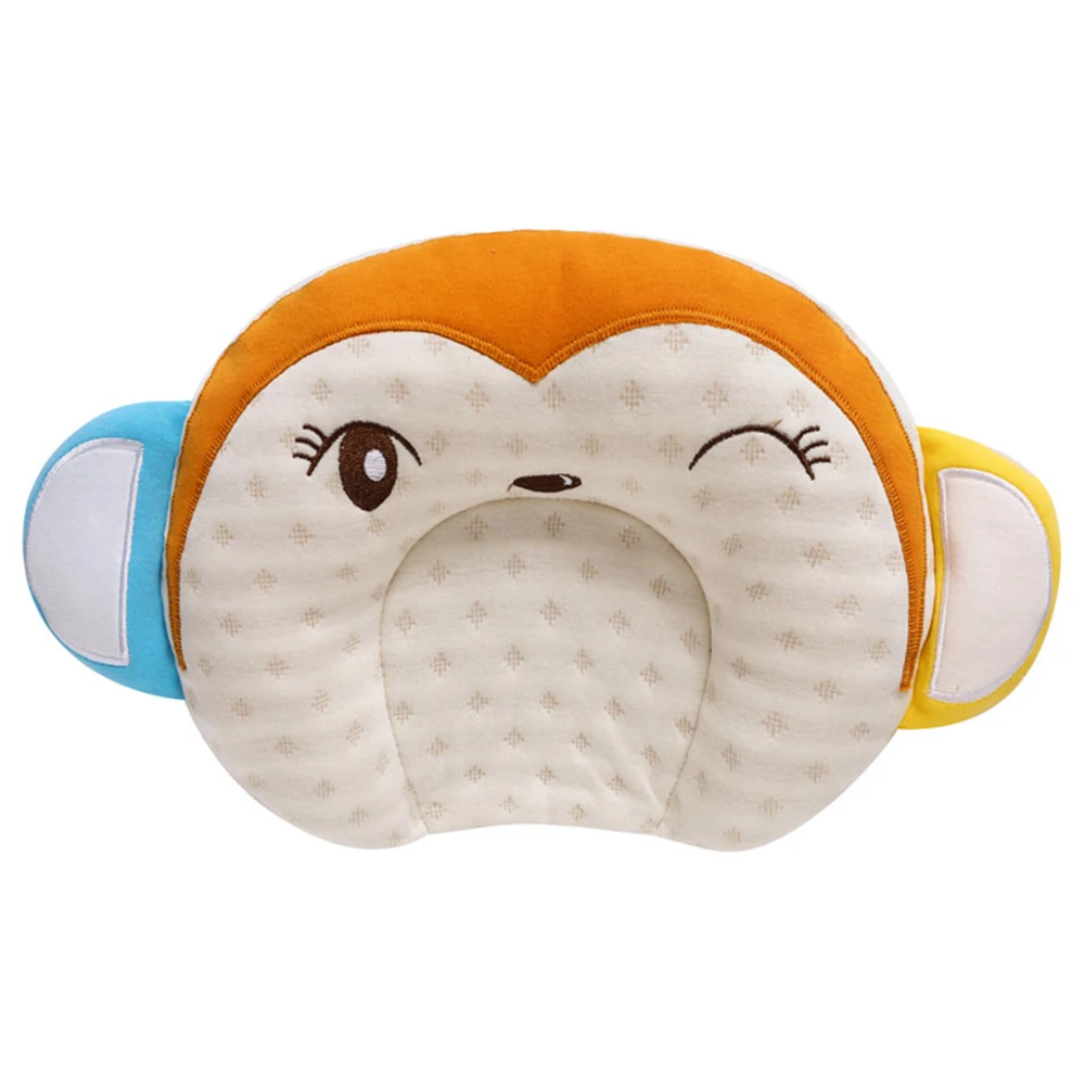 Breathable Stereotypes Baby Protective Pillow Cotton Latex Pillow For