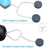 10PCS 4mm Aquarium Airline Tubing Connectors Plastic Inline Valve  Hoses Joints Tee/Cross/Elbow/Y Shaped Air Pump Accessories 3
