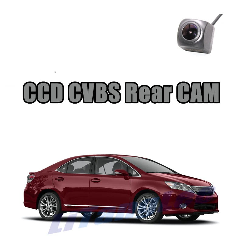 Автомобильная камера заднего вида CCD CVBS 720P для Lexus HS250h HS 250h ANF10 2010 ~ 2012 заднее ночное