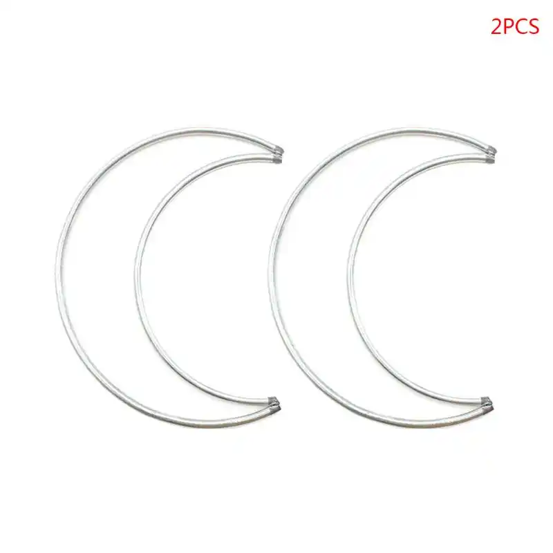 不規則な鉄リングかわいいドリームキャッチャーフープ猫ムーン特殊形状リング Diy Handmande アクセサリー Wind Chimes Hanging Decorations Aliexpress