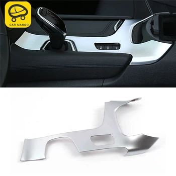 

CAR MANGO Car Styling Gear Shift Hand Brake Cover Frame Trim Sticker Interior Accessories for Cadillac XT5 2016