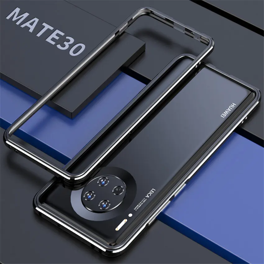 Ультра тонкий металлический каркас для huawei mate 30 Чехол Жесткий алюминиевый бампер чехол для huawei mate 30 mate 30 Phone
