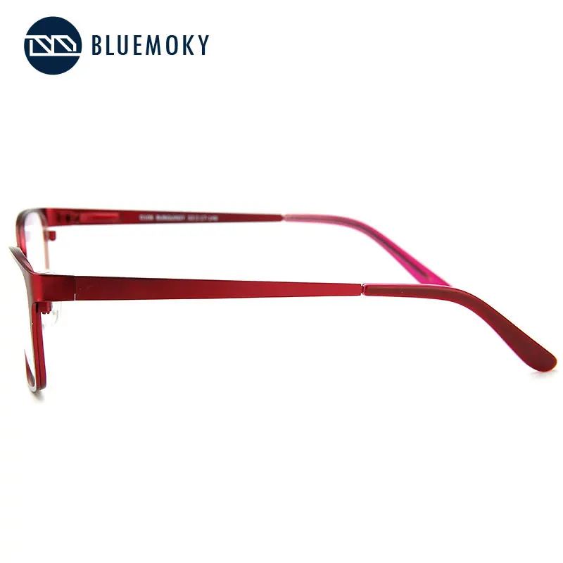 Оправа из BLUEMOKY сплава, очки по рецепту, оправа для женщин, очки с металлической оправой, оптические очки для близорукости, очки для дальнозоркости