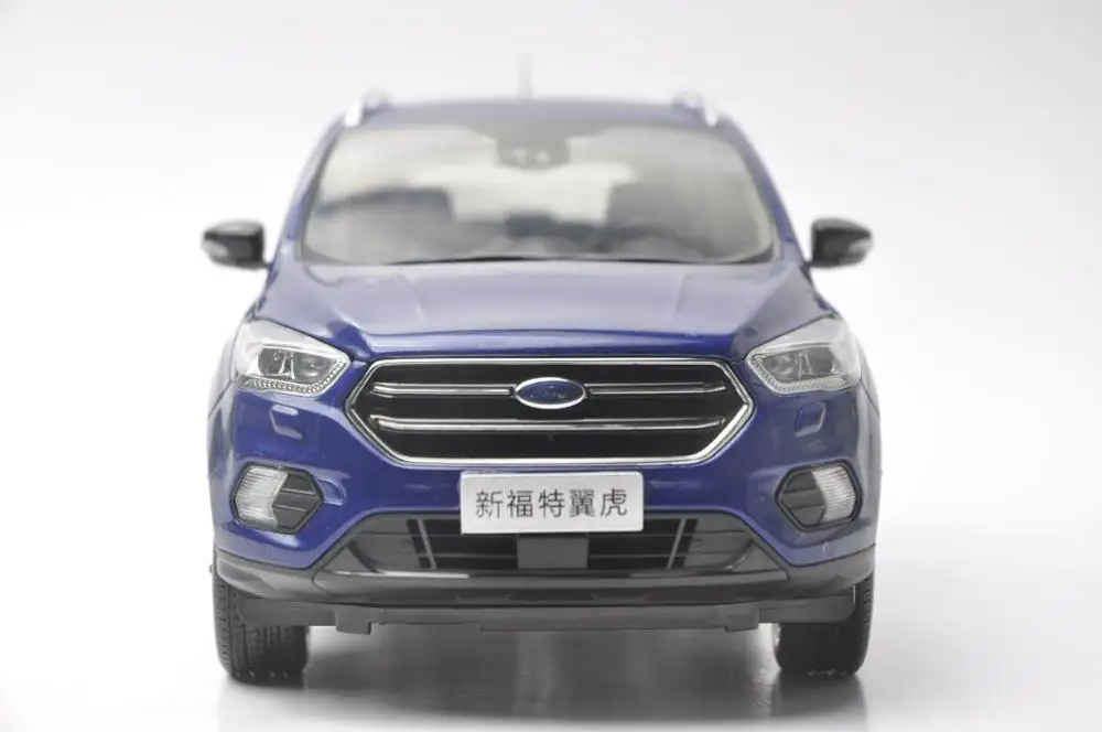 1:18 литая модель для Ford Kuga Escape Sport Edition 2018 синий внедорожник из сплава игрушечный