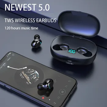

BT5.0 Earphones In-Ear Wireless Headphone Stereo Earbuds Sports Headset With Mic Bluetooth Earphone Headphones Headset Earbuds