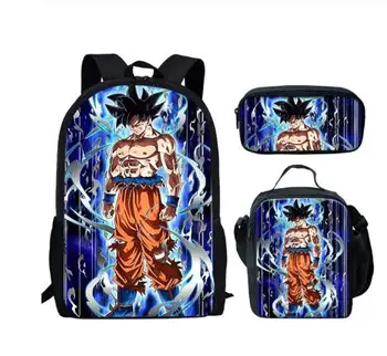 

Dragon Ball Z Super Broly School Bags Hot Boys Girls Anime DBZ Ultra Instinct Goku School Backpack Kids Schoolbag