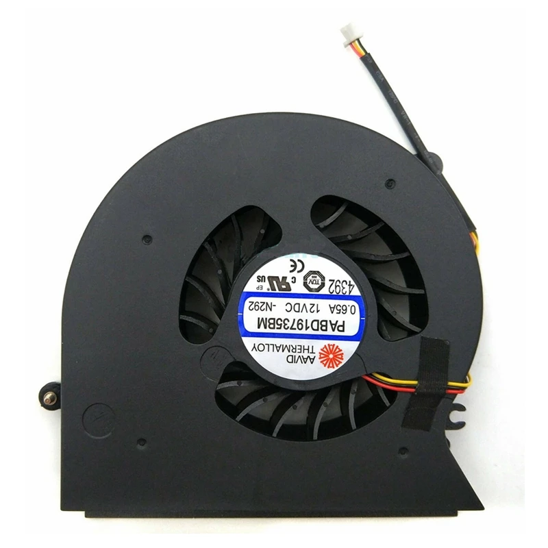 Laptop cooling fan for MSI GT72 GT72S GT72VR MS-1781 MS-1782 N292 N265 6QD 6RD 3Pin