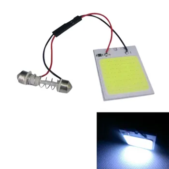 

48SMD Car bar Light 4W Lamp Bulb Interior White Panel Universal On/off