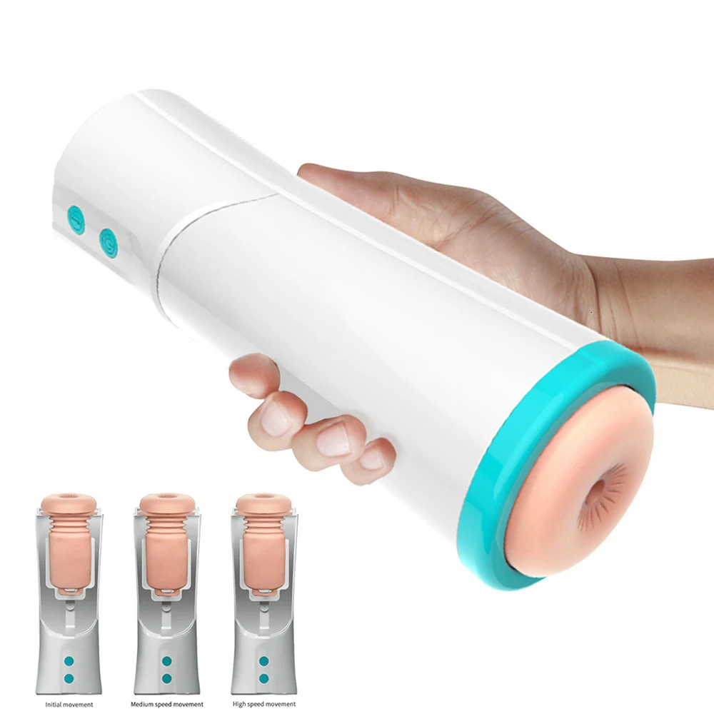 Male Masturbator Pocket Pussy Electric Automatic Telescopic Rotation Anal Masturbation Cup Powerful Sex Machine Sex Toys For Man Male Masturbator Pocket Pussy Electric Automatic Telescopic Rotation Anal Masturbation Cup Powerful Sex Machine Sex Toys For Man