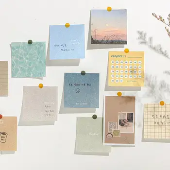 

40 sheets Vintage Receipt Memo Pad Sticky Notes Memo Note Paper Retro Ticket Stickers Journal Message Note Dropshipping