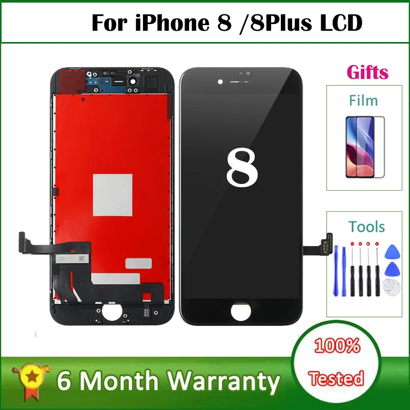 Sostituzione Per Iphone 8 Lcd Screen Digitizer Assembly Con Display Touch Per Iphone 8 Plus Lcd Per Iphone 8 + Schermo Lcd