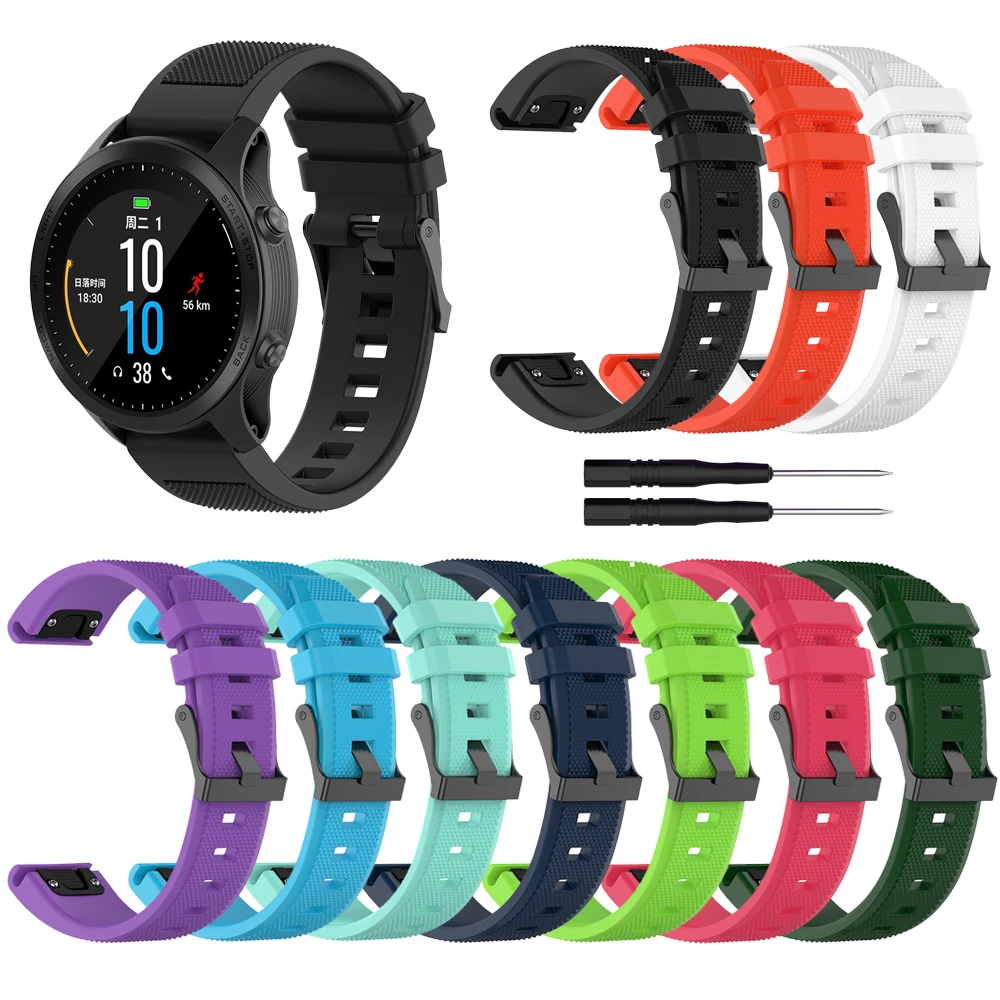 

Soft Silicone Watchband for Garmin Fenix6 5 Quatix5 Wrist Strap Sport Smart Watch Wristband Replacement Bracelet Accessories