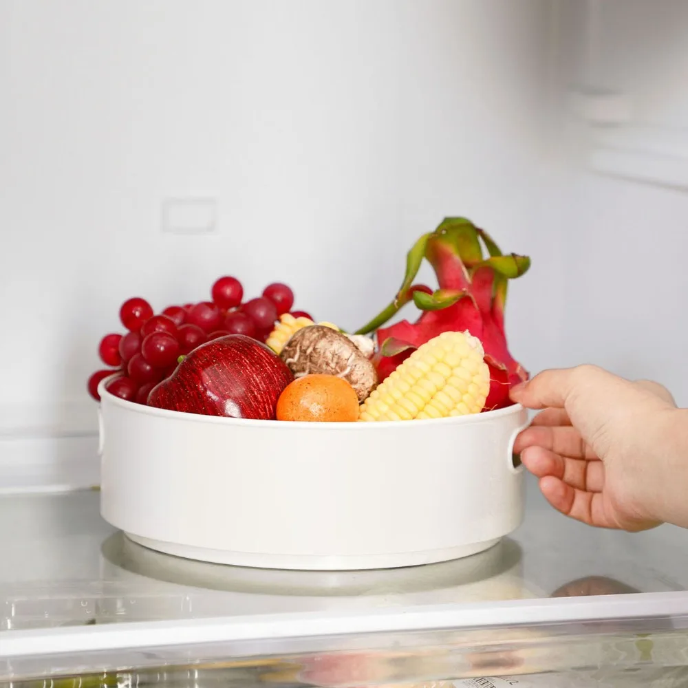 יפן יבוא מסתובב תיבול מטבח קופסא פלסטיק אחסון מדף שולחן עבודה איפור Rack טיפוח עור