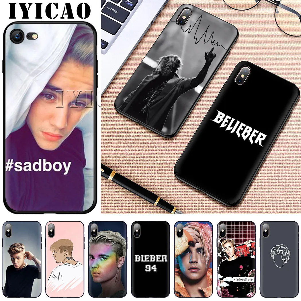 IYICAO мускул Джастин Бибер сексуальный мягкий силиконовый чехол для iPhone 10 8 7 6 6S Plus 5