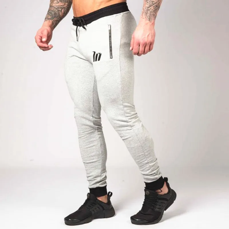 M-xxl мужские спортивные обтягивающие спортивные штаны для бега ...