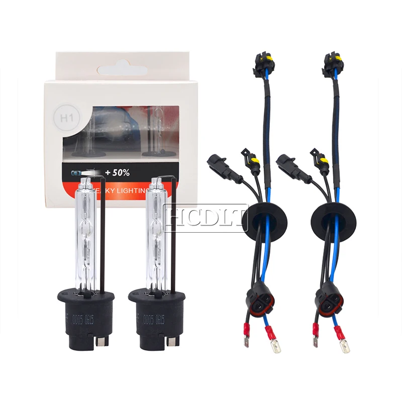 Ксеноновые лампы HIDLT Yeaky H7 H1 H3 H11 9005 9006 D2H 35 Вт сменные ксеноновые 5500K 4500K 6500K для