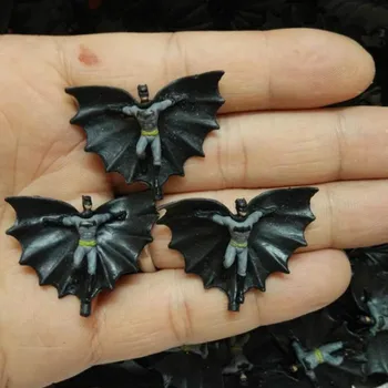 

50pcs/lot Mini Cartoon Action Figures Batman Super Hero Boys Toys Model Toy Birthday Gift