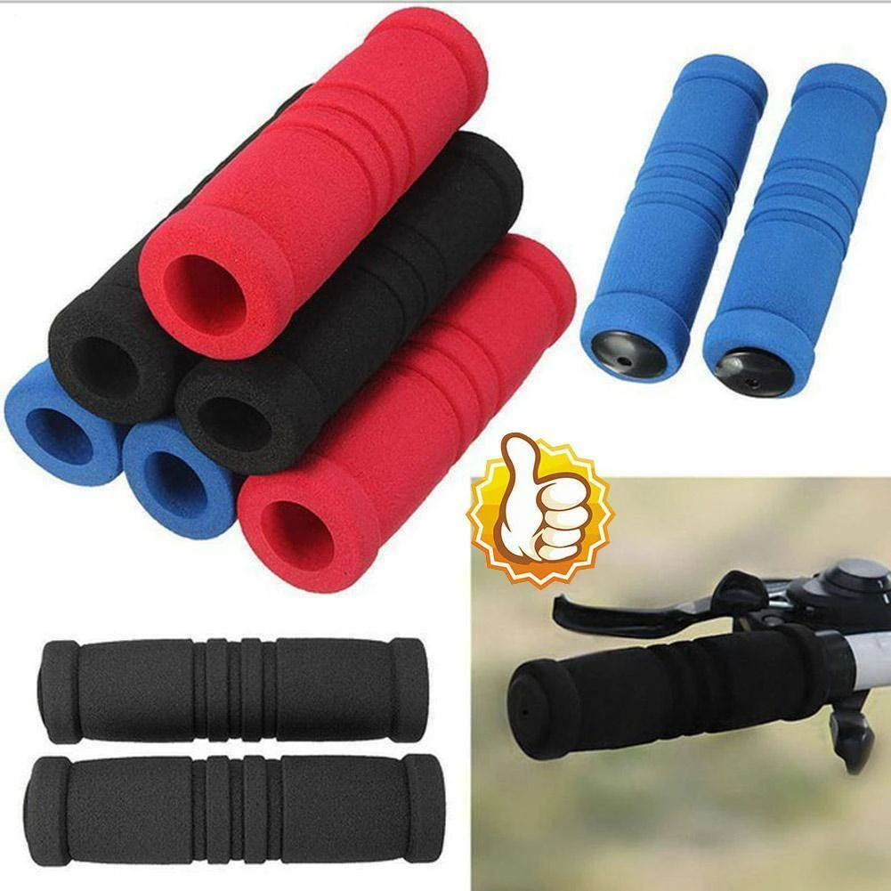 

Hot Soft Foam Sponge Handle Bar Grips Cover Bike Cycle Bicycle MTB
