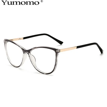 

2020 Classic Retro Optical Transparent Lens Glasses Women Eyeglasses Frames Metal Spectacles Clear Lenses Women's Glasses