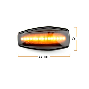 

Flowing Water Indicator LED Side Marker Turn Signal Light For Hyundai Elantra Getz Sonata XG Terracan Tucson