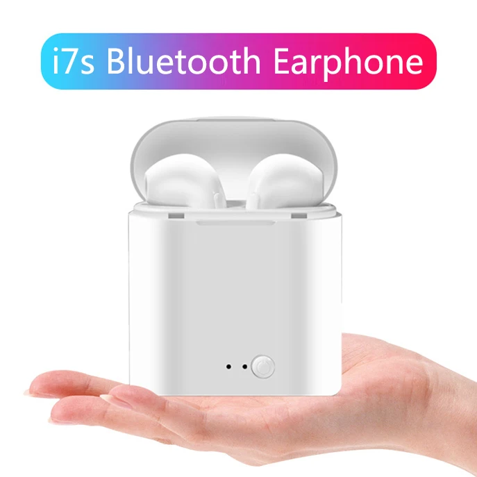 Earphones i12 TWS Wireless Bluetooth Earphone Earpiece Mini Earbuds HS I7S Ear Headset for iPhone Samsung XiaomiTouch Button