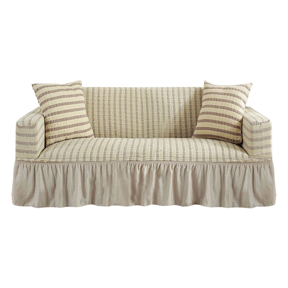 Растягивающиеся Чехлы для дивана, все включено, Нескользящие секционные эластичные Чехлы для дивана, одноместный/двухместный/Трехместный - Цвет: 1
