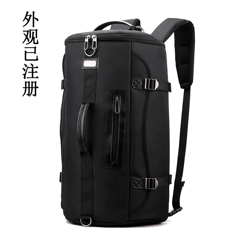 

New Style Outdoor Mountaineering Bag Oxford Cloth Backpack Men's Multi-Purpose Anti-Spillage Travel Bag Large Capacity Shoulder
