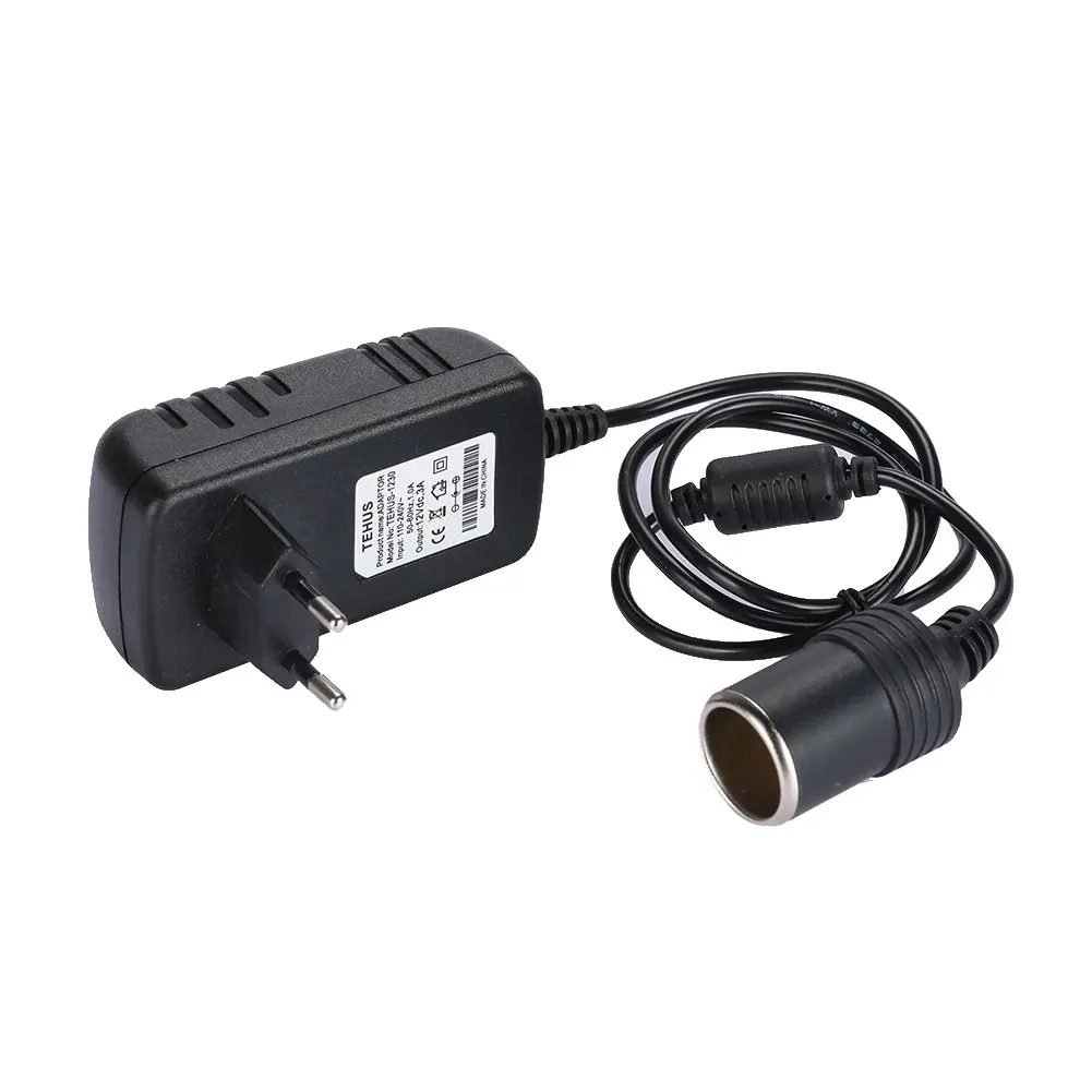 AC 220V постоянного тока до DC12V адаптера переменного тока Трансвертер Зарядное устройство Премиум гнездо для 36W