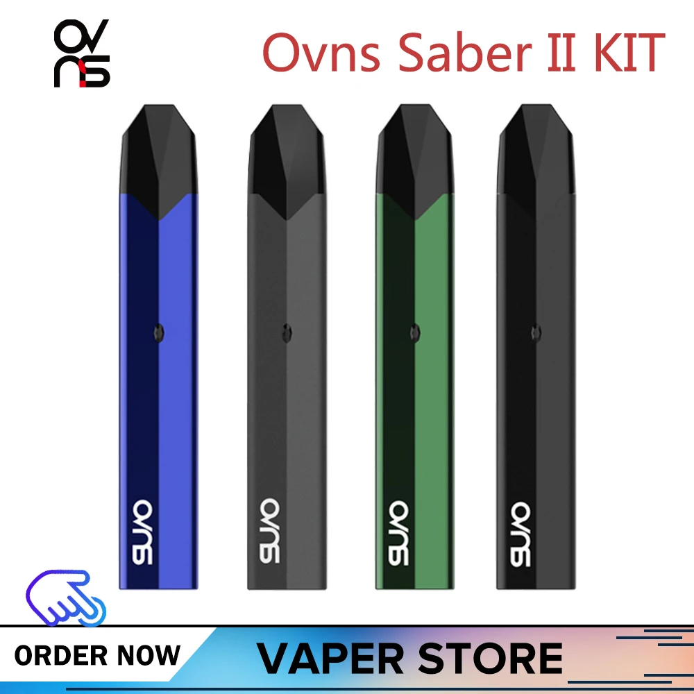 Оригинальный стартовый набор Ovns Saber II Pod хлопковая электронная сигарета со