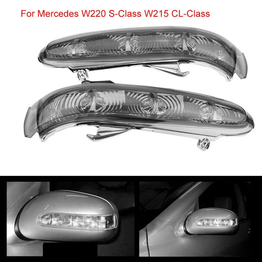 Светодиодный светильник указатели поворота для зеркала заднего вида Mercedes W220 S-Class