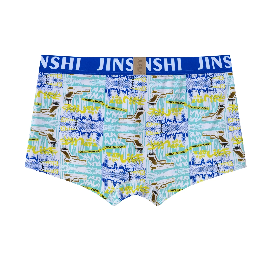 Men Boxershort Fashion Print Short Boxers Briefs New 2021 Summer Mens Soft Breathable Underwear Bamboo Male Boxer