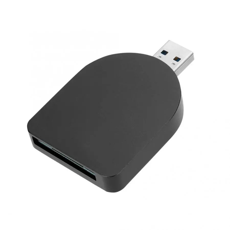 Камера кард-ридер для XQD USB3.0+ type-A высокоскоростной передачи данных HD видео портативный кард-ридер черный