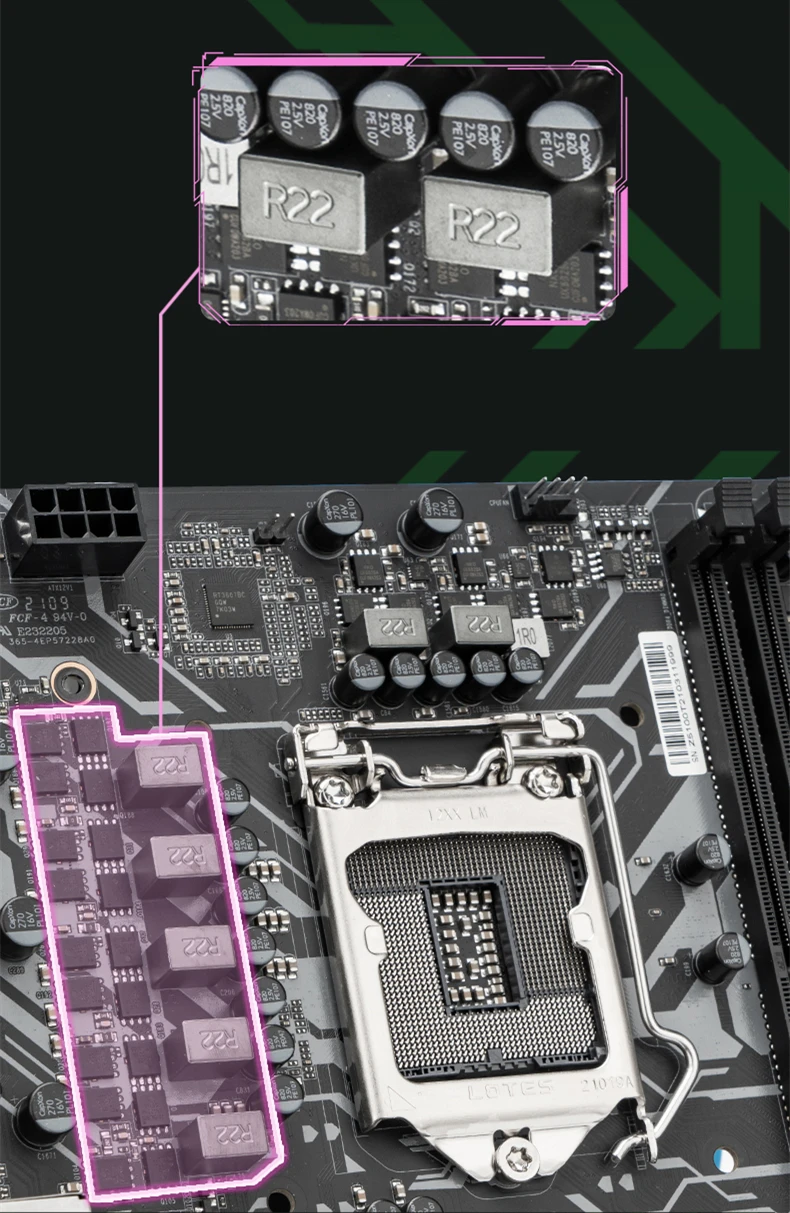 MAXSUN Full New Motherboard Challenger H510M USB3.1 LGA1200 M-ATX SATA 3.0 PCI-E NVME Support intel 10 11 Core Dual channel DDR4 latest computer motherboard