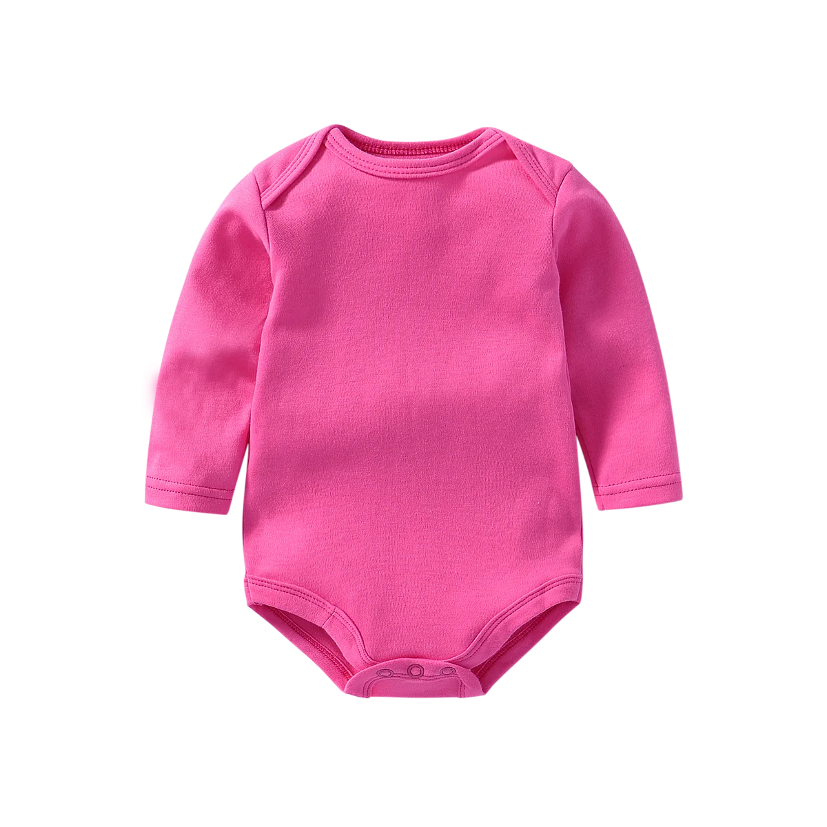 Осенние боди для новорожденных; Детский комбинезон; хлопковый Детский комбинезон с длинными рукавами для мальчиков и девочек; одежда для малышей; качественный подарок для новорожденных - Цвет: Rose Red