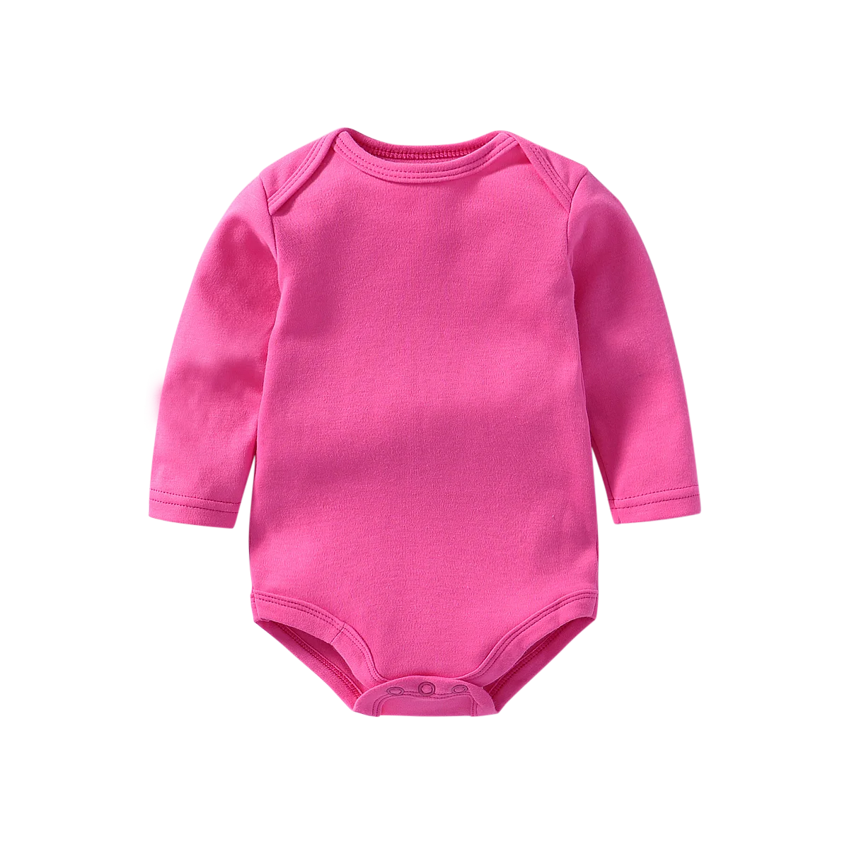 Rose Red Осенние боди для новорожденных; Детский комбинезон; хлопковый Детский комбинезон с длинными рукавами для мальчиков и девочек; одежда для малышей; качественный подарок для новорожденных - Цвет: Rose Red