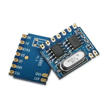 

10pcs SRX885 ASK/ OOK 433mhz 315mzh learning 2262, 1527, 2240 Multi-function Decoding Receiver Module
