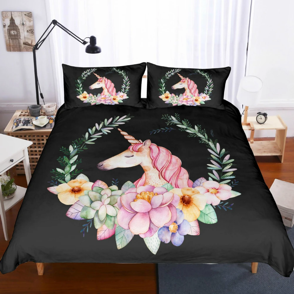 

Cartoon Bedding Set For Home Duvet Cover Set With Pillowcase Queen King 6 Size Comforter Bedding Luxury Bedclothes Home Textile