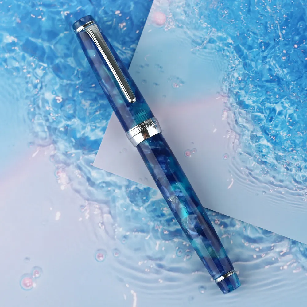 Majohn Newmoon Fountain Pen Acrylic Resin Iridium EF /F