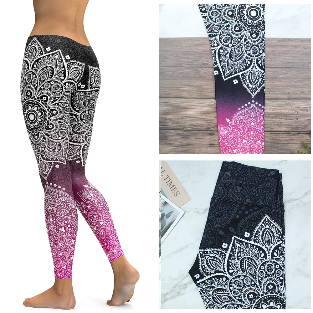 Gossina Mandala Leggings For Girls Sexy 