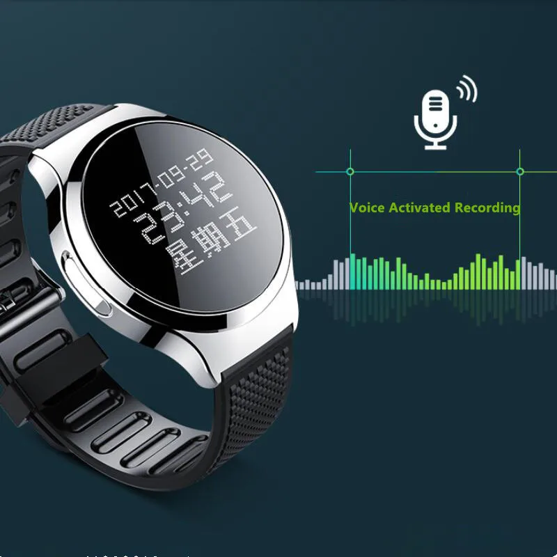 16GB Digital Watch Voice Recorder with OLED Screen