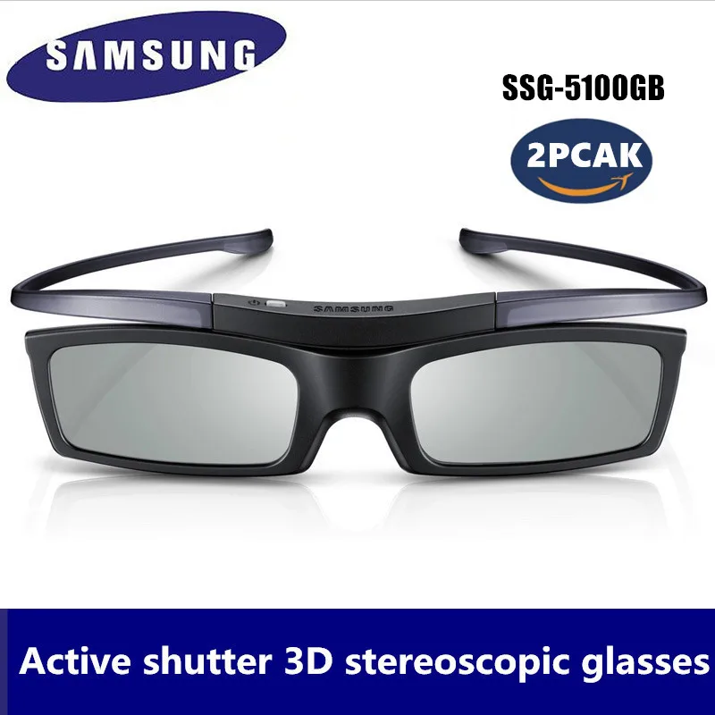 Óculos para Samsung Série de tv Pacote Original Oficial Óculos 3d Ssg-5100gb Ssg-4100gb Bluetooth Ativo 2