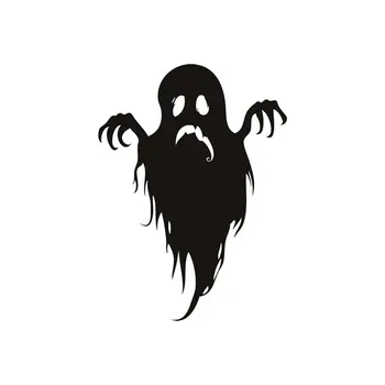 

DT3438 Halloween Stickers Creative Horror Ghost Wall Sticker Home Decoration Glass Stickers PVC Self Adhesive Stickers