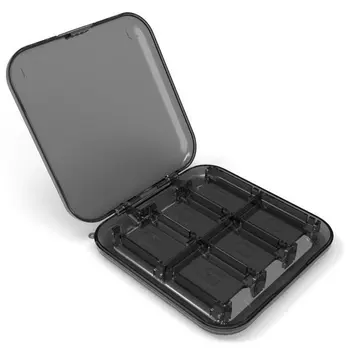 

12 in 1 Game Card Case Cartridges Holder for Switch Portable Protective Storage Cards Micro SD Card Transparent