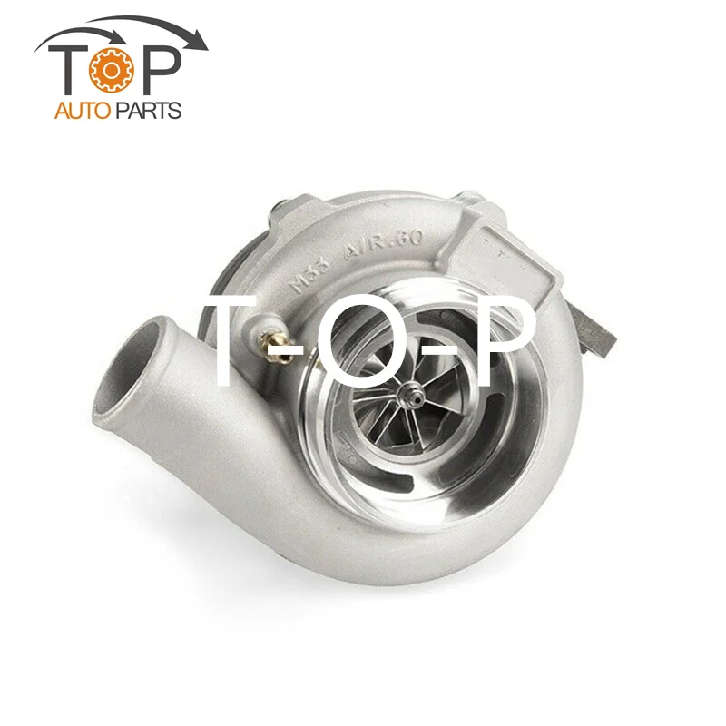 Yz Parts Gtx3076R-53 Billet Compressore Ruota A/R 0.82 4 Bullone Cuscinetto A Sfere Universale Turbo Racing Gt30 Gt3076 Turbo Turbocompressore