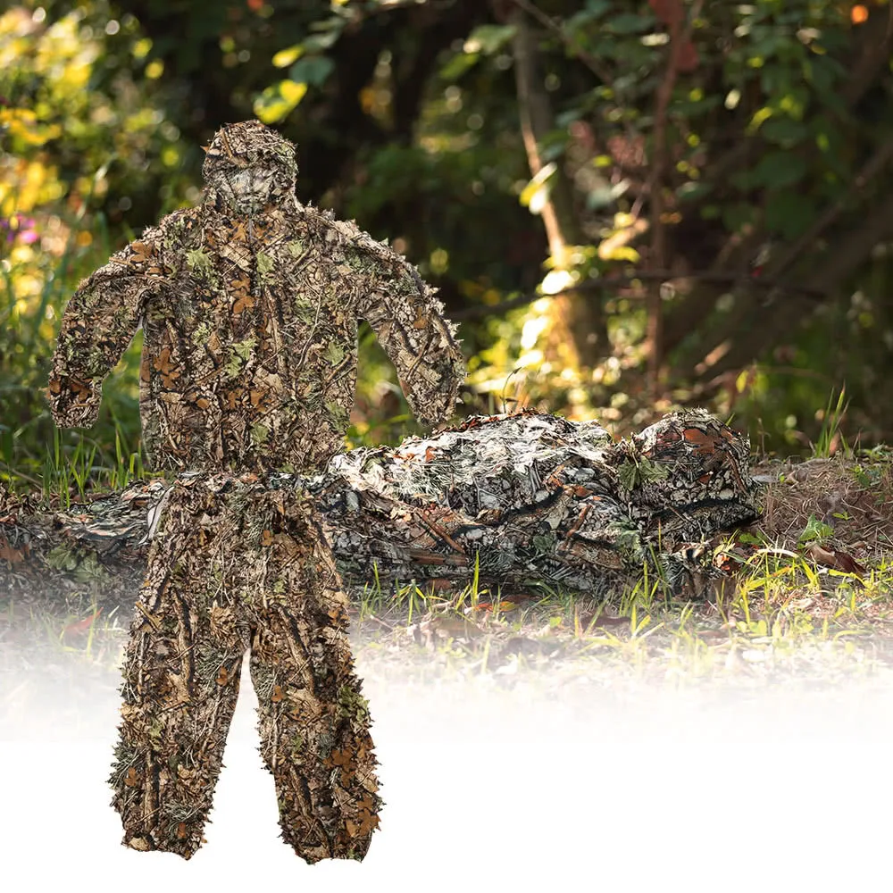 Костюм Ghillie многофункциональный для улицы Bionic 3d костюм джунглей леса охоты