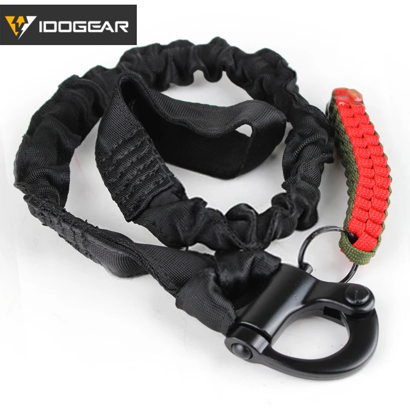 

IDOGEAR Tactical Quick Release Save Sling Lanyard Airsoft Combat Gear Airsoft Belt Hunting Strap Accessories