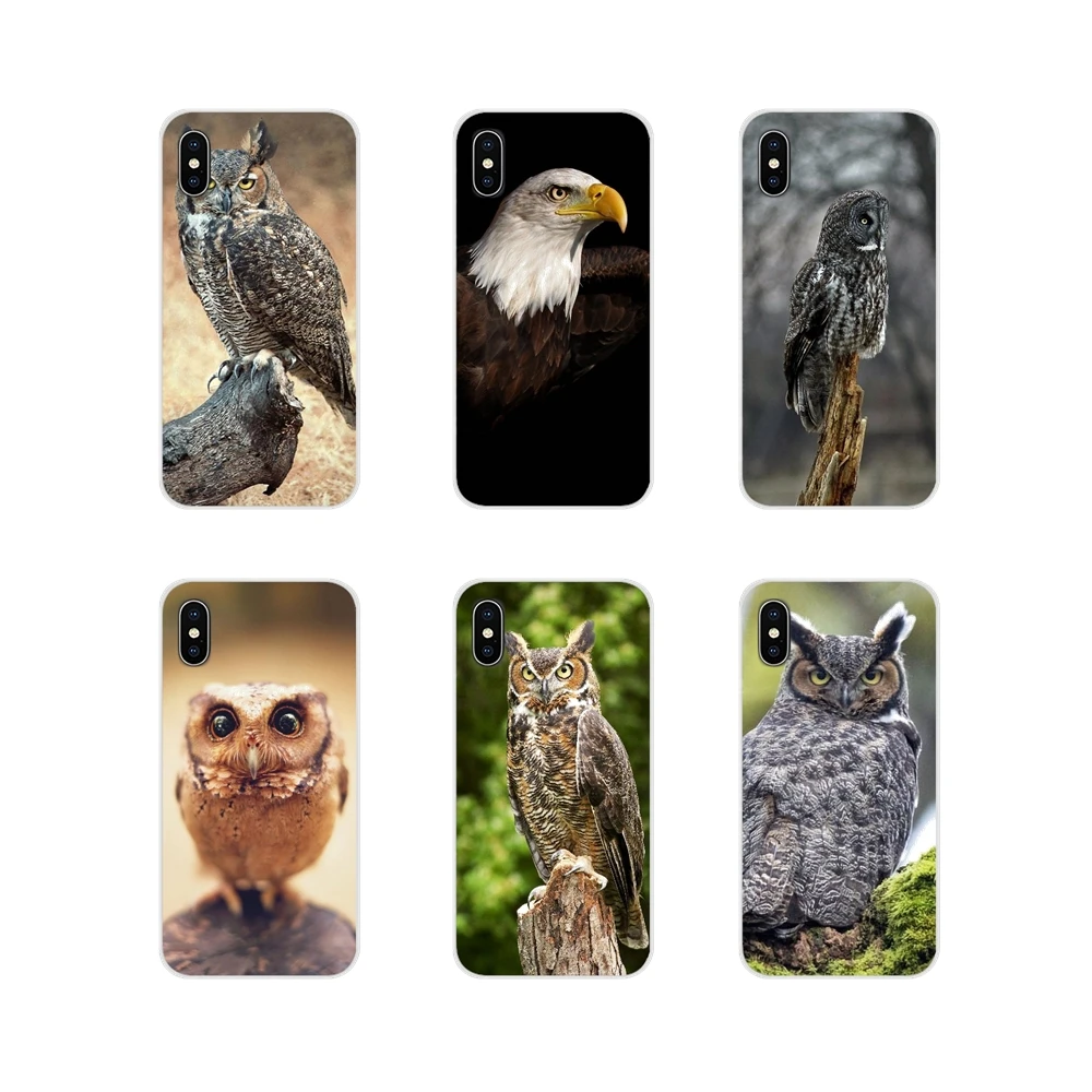 For Xiaomi Mi4 Mi5 Mi5S Mi6 Mi A1 A2 5X 6X 8 9 Lite SE Pro Max Mix 2 3 2S Cell Phone Covers Beautiful Flamingo Eagle Owl Bird | Мобильные