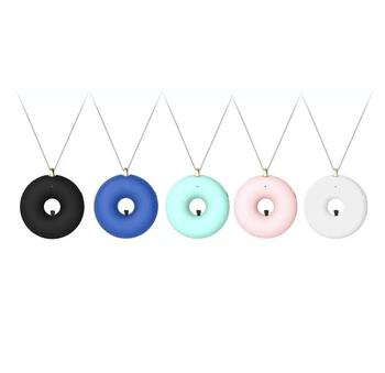 

2Pack Personal Air Purifier Portable USB Ioniser Air Fresher Cleaner Necklace Negative Ion for Adults Kids